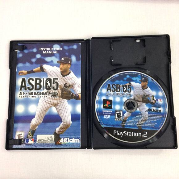 All Star Baseball 2005 Featuring Derek Jeter Playstation 2 Video Game - Picture 3 of 6